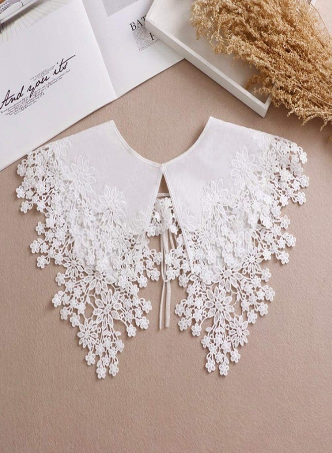 YAKEFJ Shawl Fake Collar Detachable Dickey False Collar - Image 3